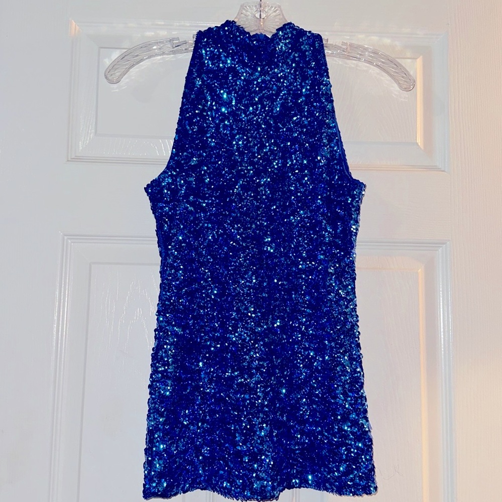 Sleeveless Sequins Top by Alexandra Collection